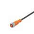 ifm electronic Straight Female 5 way M12 to Straight Female 5 way M12 Communication Cable, 1m