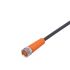 ifm electronic Straight Female 5 way M8 to Straight Female 5 way M12 Communication Cable, 3m