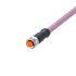 ifm electronic Straight Female 5 way M12 to Straight Female 5 way M12 Communication Cable, 5m