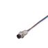 ifm electronic Straight Male 1 way M8 to Unterminated Sensor Actuator Cable, 500mm