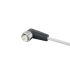 ifm electronic Straight Female 5 way M12 to Right Angle Female 5 way M12 Communication Cable, 5m