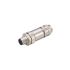 ifm electronic Industrial Circular Connectors, 1 Contacts, Screw, M12 Connector, Plug, Male, IP67, E Series Series