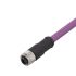 ifm electronic Straight Female 1 way M12 to Unterminated Actuator/Sensor Cable, 2m