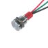 CML Innovative Technologies PL10SL Series Green, Red Panel LED, 24V, 10mm Mounting Hole Size, Lead Wires Termination,