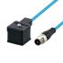 ifm electronic Straight Male 1 way M12 to Right Angle Female 1 way Valve Connector Actuator/Sensor Cable, 300mm