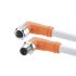 ifm electronic, Power 5 Core, Grey Polyurethane PUR Sheath Power Cable