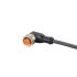 ifm electronic Right Angle Female 1 way M12 to Unterminated Actuator/Sensor Cable, 15m