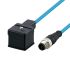 ifm electronic Straight Male 1 way M12 to Right Angle Female 1 way Valve Connector Actuator/Sensor Cable, 600mm