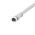 ifm electronic Straight Female 1 way 1/2 in Circular to Unterminated Actuator/Sensor Cable, 5m