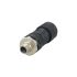 ifm electronic Industrial Circular Connectors, 1 Contacts, Screw, M12 Connector, Plug, Male, IP67, E Series Series