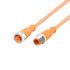 ifm electronic Straight Male 5 way M12 to Straight Female 5 way M8 Communication Cable, 300mm