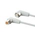 ifm electronic Right Angle Male 4 way M12 to Right Angle Female 5 way M12 Communication Cable, 2m