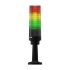 Eaton SLC Series Green, Red, Yellow Electronic Sounder Signal Tower, 3 Lights, 24 V ac/dc, Standard Mount