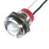 CML Innovative Technologies PL14SL Series Green, Red Panel LED, 12V, 14mm Mounting Hole Size, Lead Wires Termination,