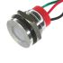 CML Innovative Technologies PL16SL Series Green, Red Panel LED, 24V, 16mm Mounting Hole Size, Lead Wires Termination,