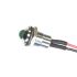 CML Innovative Technologies 1904X00XWE Series Green Panel Mount Indicator, 2.2V, 8mm Mounting Hole Size, Lead Wires