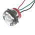 CML Innovative Technologies PL22SL Series Green, Red Panel LED, 12V, 22mm Mounting Hole Size, Lead Wires Termination,