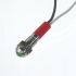 CML Innovative Technologies PL06SL Series Green Panel LED, 12V, 6mm Mounting Hole Size, Lead Wires Termination, IP67