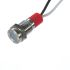 CML Innovative Technologies PL08SL Series Green, Red Panel LED, 12V, 8mm Mounting Hole Size, Lead Wires Termination,