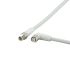 ifm electronic Straight Male 3 way M8 to Right Angle Female 3 way M8 Communication Cable, 300mm