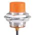 ifm electronic Inductive Threaded Barrel Inductive Proximity Sensor, M30, 22 mm Detection, PNP NO, 10 → 30 V dc