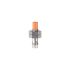 ifm electronic Inductive Threaded Barrel Inductive Proximity Sensor, M8, 4 mm Detection, PNP NC, 10 → 36 V dc