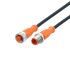 ifm electronic Straight Male 5 way M12 to Straight Female 5 way M12 Communication Cable, 5m