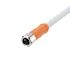 ifm electronic, Power 5 Core, Grey Polyurethane PUR Sheath Power Cable