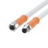 ifm electronic, Power 5 Core, Grey Polyurethane PUR Sheath Power Cable