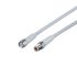 ifm electronic Straight Male 4 way M8 to Straight Female 4 way M8 Communication Cable, 600mm