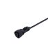 ifm electronic Straight Female 1 way 4 Pin Socket to Unterminated Actuator/Sensor Cable, 2m