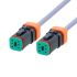 ifm electronic Straight Female 2 way Deutsch to Unterminated Actuator/Sensor Cable, 1m