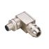 ifm electronic Industrial Circular Connectors, 1 Contacts, Screw, M12 Connector, Plug, Male, IP67, E Series Series