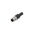 ifm electronic Industrial Circular Connectors, 1 Contacts, Cable Mount, M12 Connector, Plug, Male, IP67, E Series Series