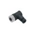 ifm electronic Angled 1 Pole M12 Socket Adapter