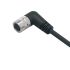 ifm electronic Right Angle Female 1 way M16 to Unterminated Actuator/Sensor Cable, 2m