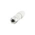 ifm electronic Circular Connector, 1 Contacts, Cable Mount, M12 Connector, Socket, Female, IP67, IP68, IP69K, EVF Series