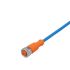 ifm electronic Straight Female 1 way M12 to Unterminated Sensor Actuator Cable, 2m