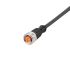 ifm electronic Straight Female 1 way M12 to Unterminated Sensor Actuator Cable, 10m