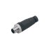 ifm electronic Circular Connector, 1 Contacts, Cable Mount, M12 Connector, Plug, Male, IP67, E300 Series