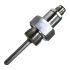 Prosensor PT100 Temperature Probe, 6mm Dia, 100mm Long, 2 Wire, G 1/2, ±0.2% +100°C Max