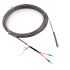 Prosensor PT100 Temperature Probe, 6mm Dia, 50mm Long, 3 Wire, Class 1 +105°C Max