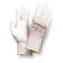 Lebon Protection Polywhite White Polyamide Abrasion Resistant Gloves, Size 7, Polyurethane Coating