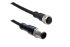 Amphenol Straight Male 5 way M12 to Straight Female 5 way M12 Connector & Cable, 500mm