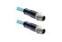 Amphenol Serie M Series M12 Industrielle Rundsteckverbinder Stecker 8-polig Gewindemontage IP68