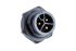 Amphenol, PWC IP67 Grey Threaded Mount 3 Power Connector Plug, Rated At 20A, 277 V