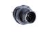 Amphenol Industrial, PWC IP67 Grey Threaded Mount 3 Power Connector Socket, Rated At 20A, 277 V