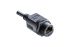 Amphenol RCP Series Female RJ45 Connector, Threaded Mount, Cat5e Straight 1 Port 1 -Way