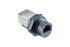 Amphenol Industrial RCP Series Female RJ45 Connector, Threaded Mount, Cat5e Straight 1 Port 1 -Way