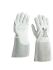 GUYARD 1542 150 PA White Leather Welding Work Gloves, Size 8